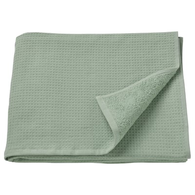 SALVIKEN Bath towel, light green, 28x55 "