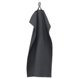 SALVIKEN Hand towel, anthracite, 16x28 "