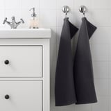 SALVIKEN Hand towel, anthracite, 16x28 "