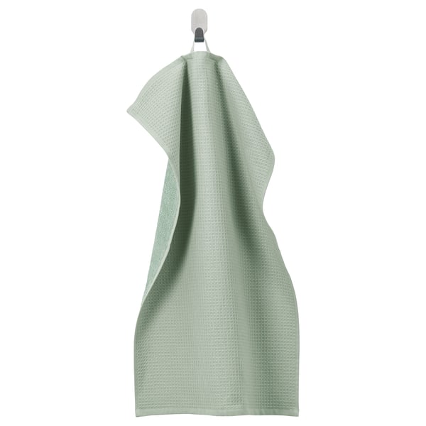 SALVIKEN Hand towel, light green, 16x28 "
