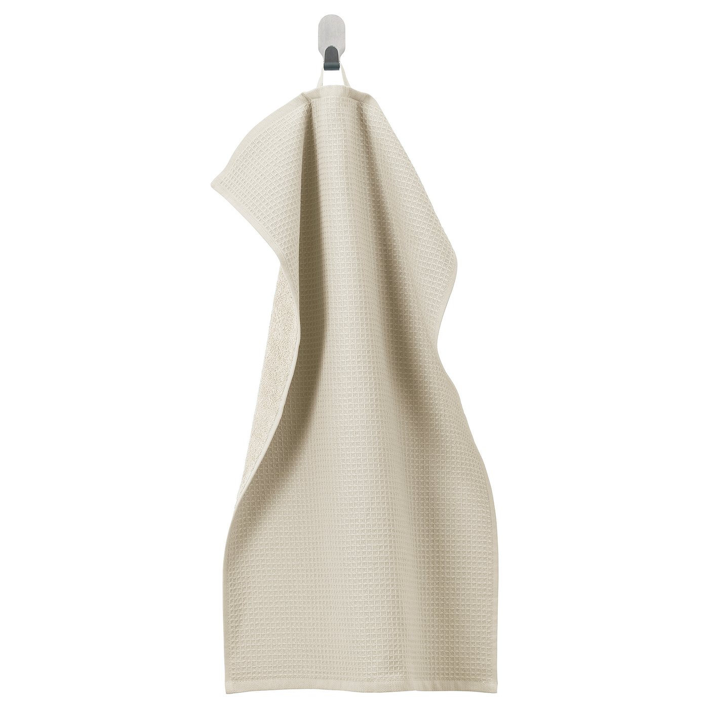 SALVIKEN hand towel, natural, 16x28