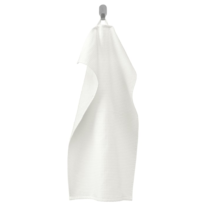 SALVIKEN hand towel, white, 16x28" IKEA