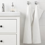 SALVIKEN Hand towel, white, 16x28 "