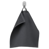 SALVIKEN Washcloth, anthracite, 12x12 "