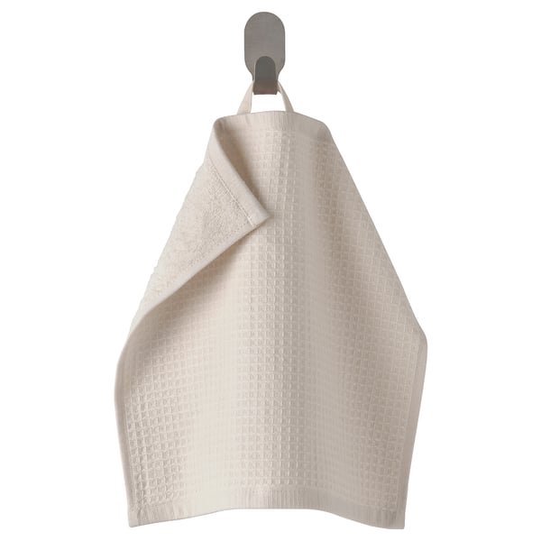 SALVIKEN Washcloth, natural, 12x12 "