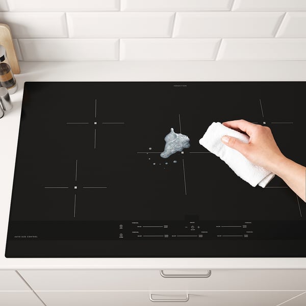 SAMFÄLLD induction cooktop, black, 36" IKEA