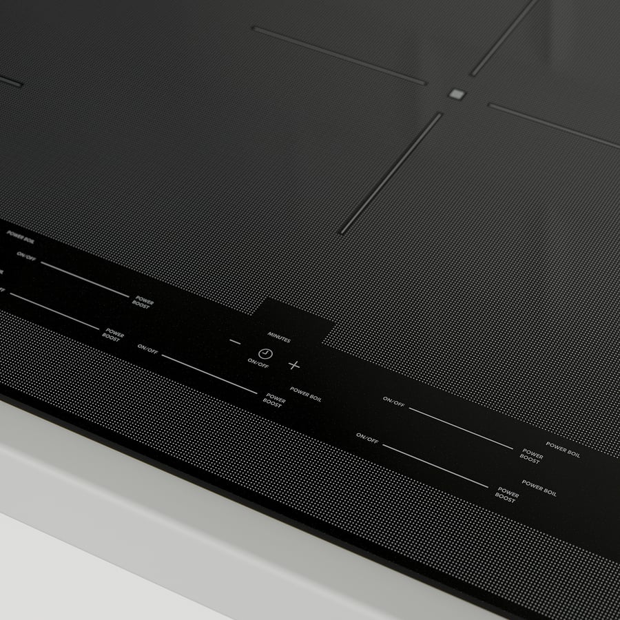 SAMFÄLLD induction cooktop, black, 36" IKEA