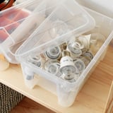 SAMLA Box with lid, clear, 11x7 ¾x5 ½ "/169 oz