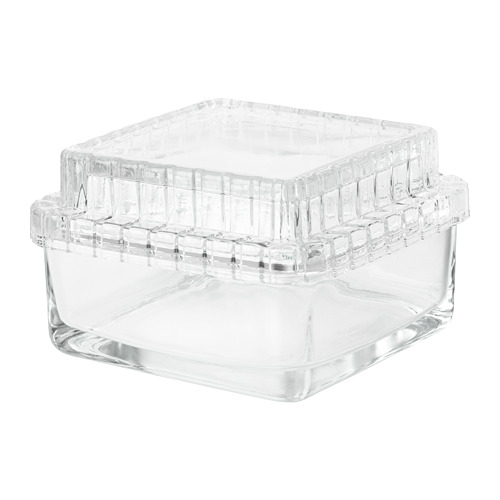 SAMMANHANG Glass box with lid IKEA