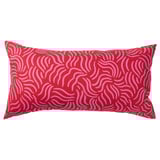 SANDMOTT Cushion, bright red/bright pink, 12x23 "