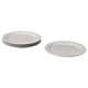 Plate, light grey-beige,