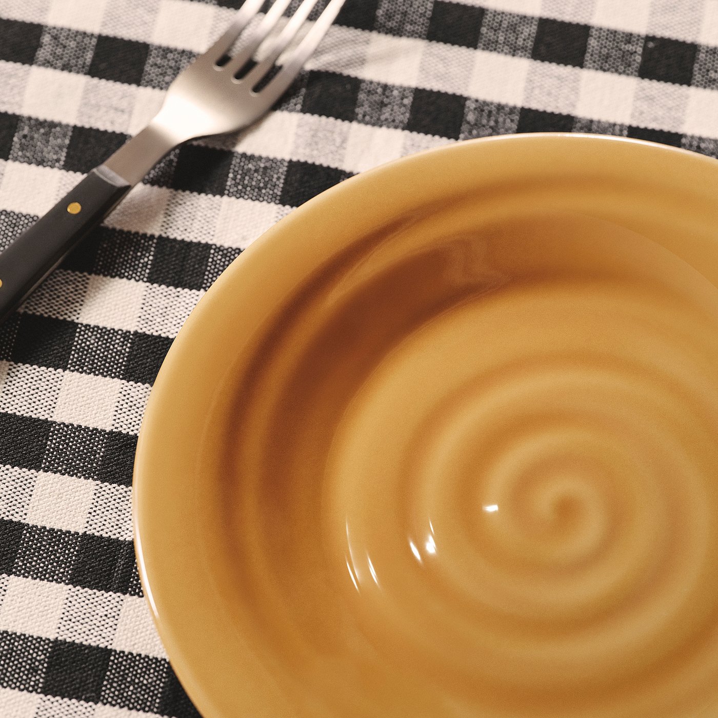 Side plate, yellow 3