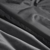 SANELA Comforter set, dark gray, Full/Queen