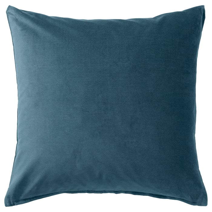 SANELA Cushion cover, deep blue, 20x20" IKEA