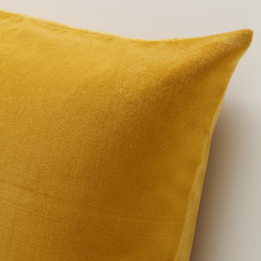 SANELA Cushion cover, golden brown, 26x26" IKEA