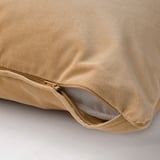 SANELA Cushion cover, yellow-beige, 16x23 "