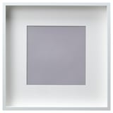 SANNAHED Frame, white, 19 ¾x19 ¾ "