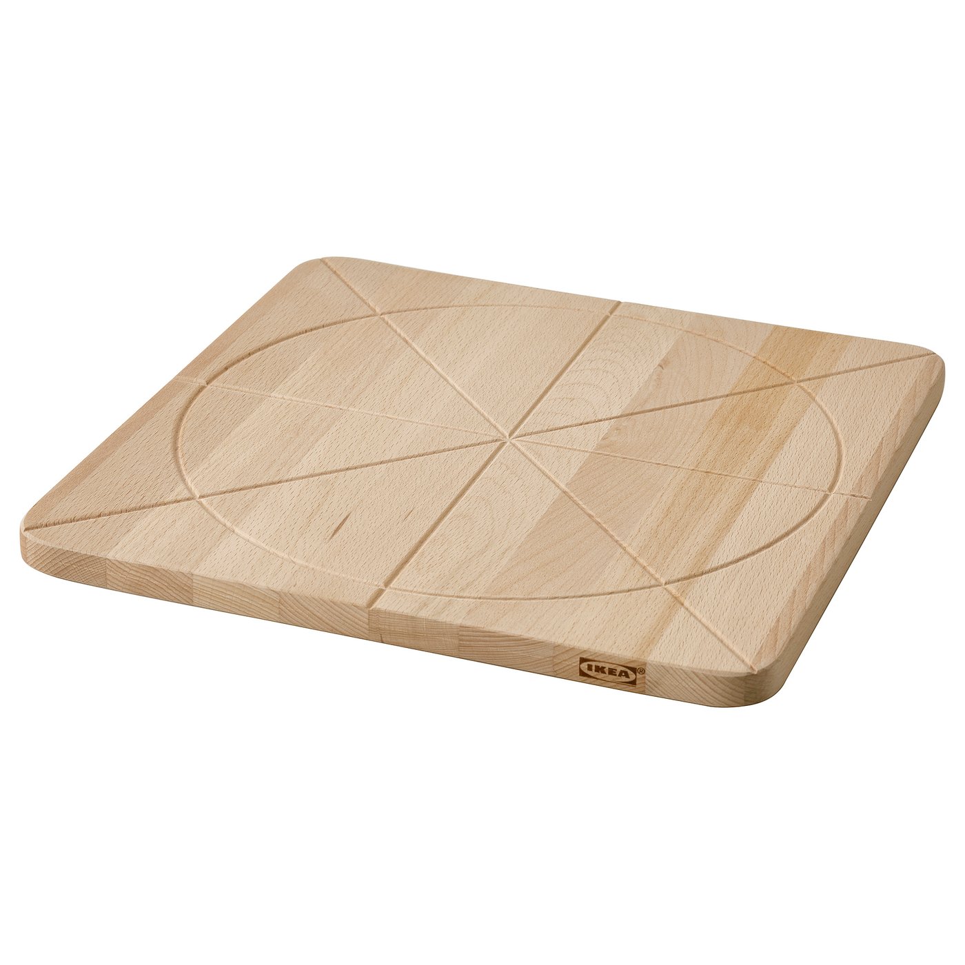 SÅPÖRTMAL cutting board, beech, 13 ¾x13 ¾