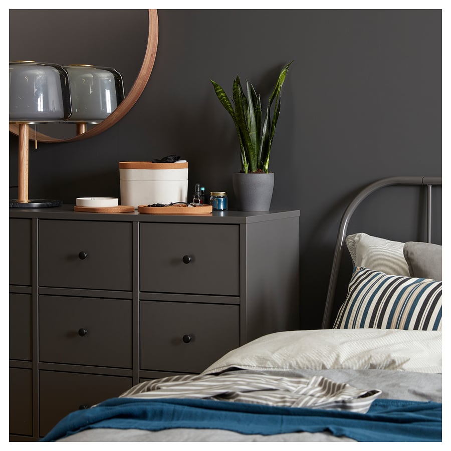 Storage box with mirrored lid, plastic cork, 9 ½x6 ¾" IKEA