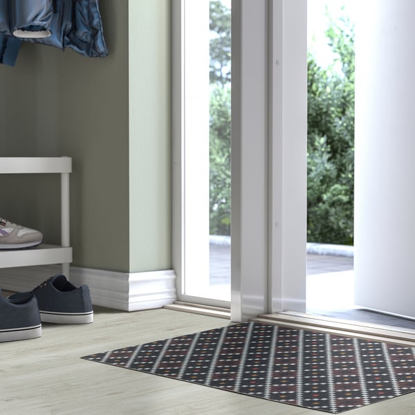 SEKRETESS Door mat, multicolor, 2 ' 0 "x2 ' 11 "