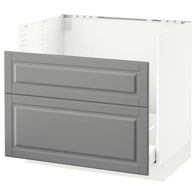 SEKTION Base cab f/HAVSEN sink+recycling, white Maximera/Bodbyn gray, 36x24x30 "