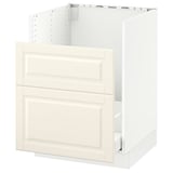 SEKTION Base cab f/HAVSEN sink+recycling, white Maximera/Bodbyn off-white, 24x24x30 "