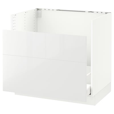 SEKTION Base cab f/HAVSEN sink+recycling, white Maximera/Ringhult white, 36x24x30 "
