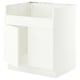 SEKTION Base cab f TALLSJÖN sink, white/Aspudden matte white, 30x24x30 "