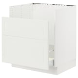 SEKTION Base cab f TALLSJÖN sink, white/Bodbyn off-white, 30x24x30 "