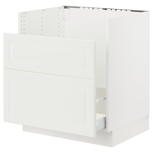 SEKTION off-white kitchen cabinet, rectangular shape with recessed panel design.