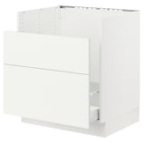 SEKTION Base cab f TALLSJÖN sink, white/Vallstena white, 30x24x30 "