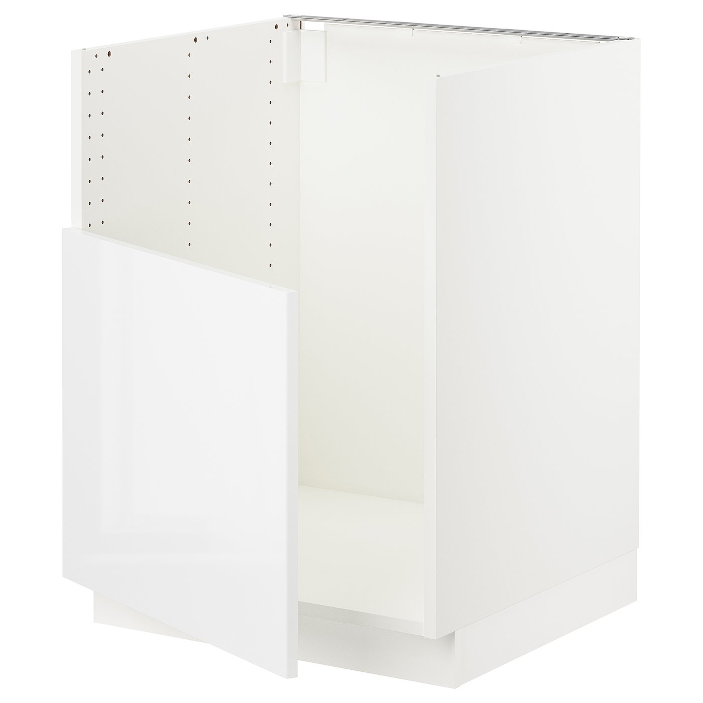 SEKTION Base cabinet f BREDSJÖN sink, white/Ringhult white, 24x24x30 ...