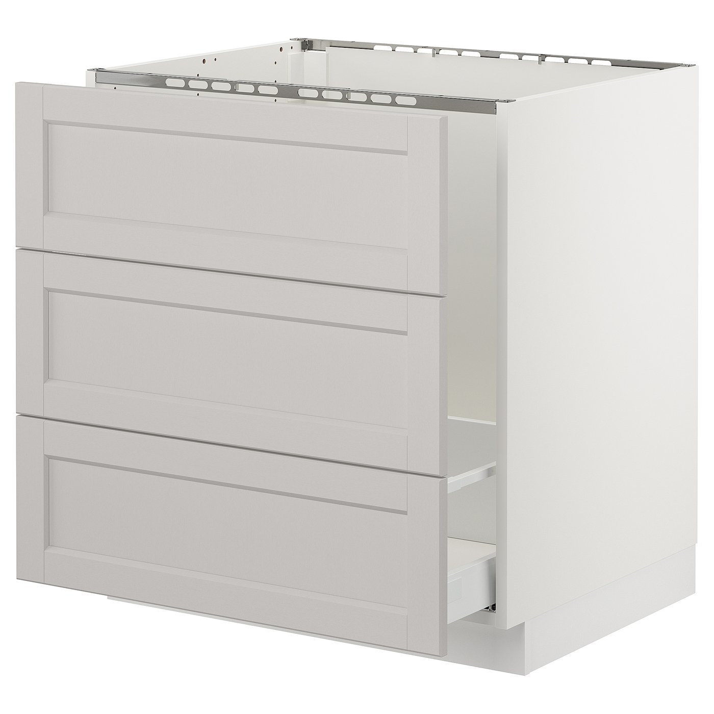 SEKTION base f/sink & waste sorting, white Maximera/Lerhyttan