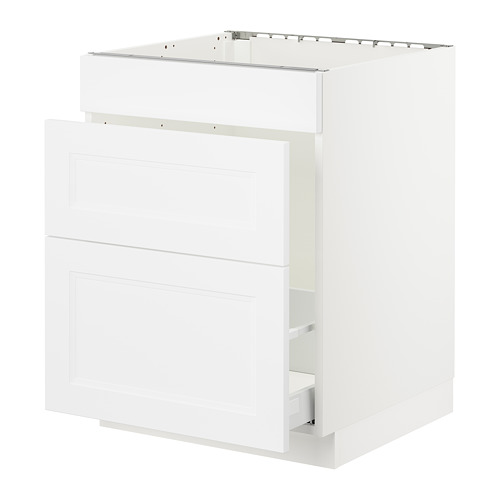 SEKTION Base f/sink & waste sorting Axstad matt white