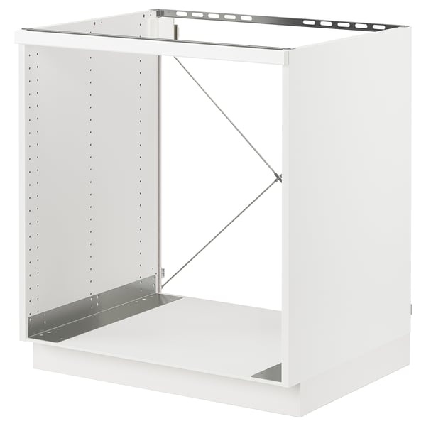 SEKTION base for oven, white Enköping/white wood effect