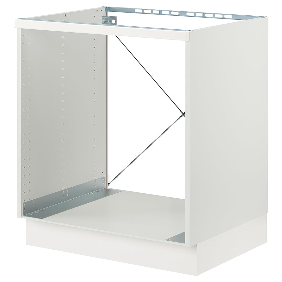 SEKTION base for oven, white/Vallstena white, 30x24x30" IKEA