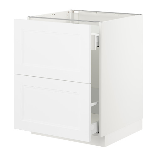 SEKTION Base for recycling Axstad matt white, 24x24x30 " IKEA