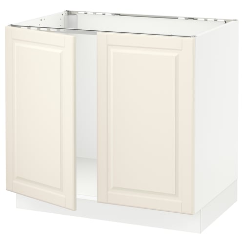 SEKTION kitchen cabinet, off-white, rectangular, two doors.