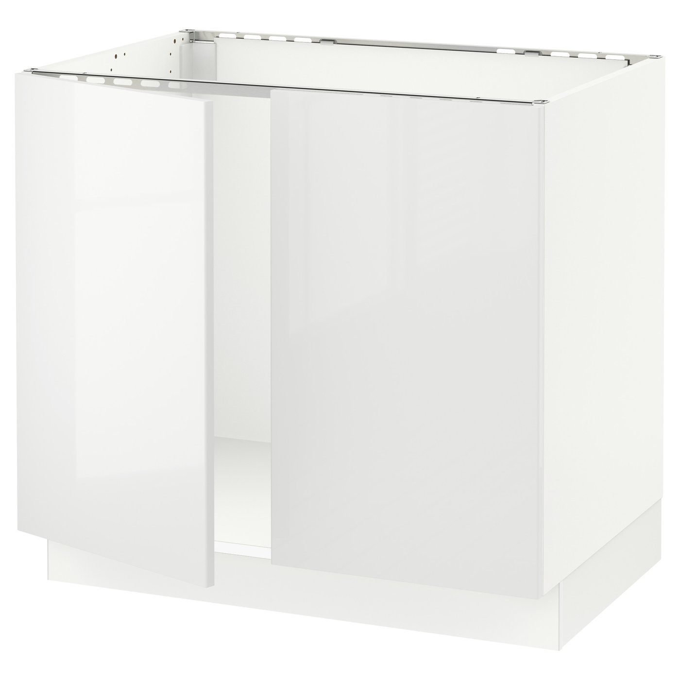 IKEA - ギヨォーム SEKTION corner base cabinet with carousel, white Axstad