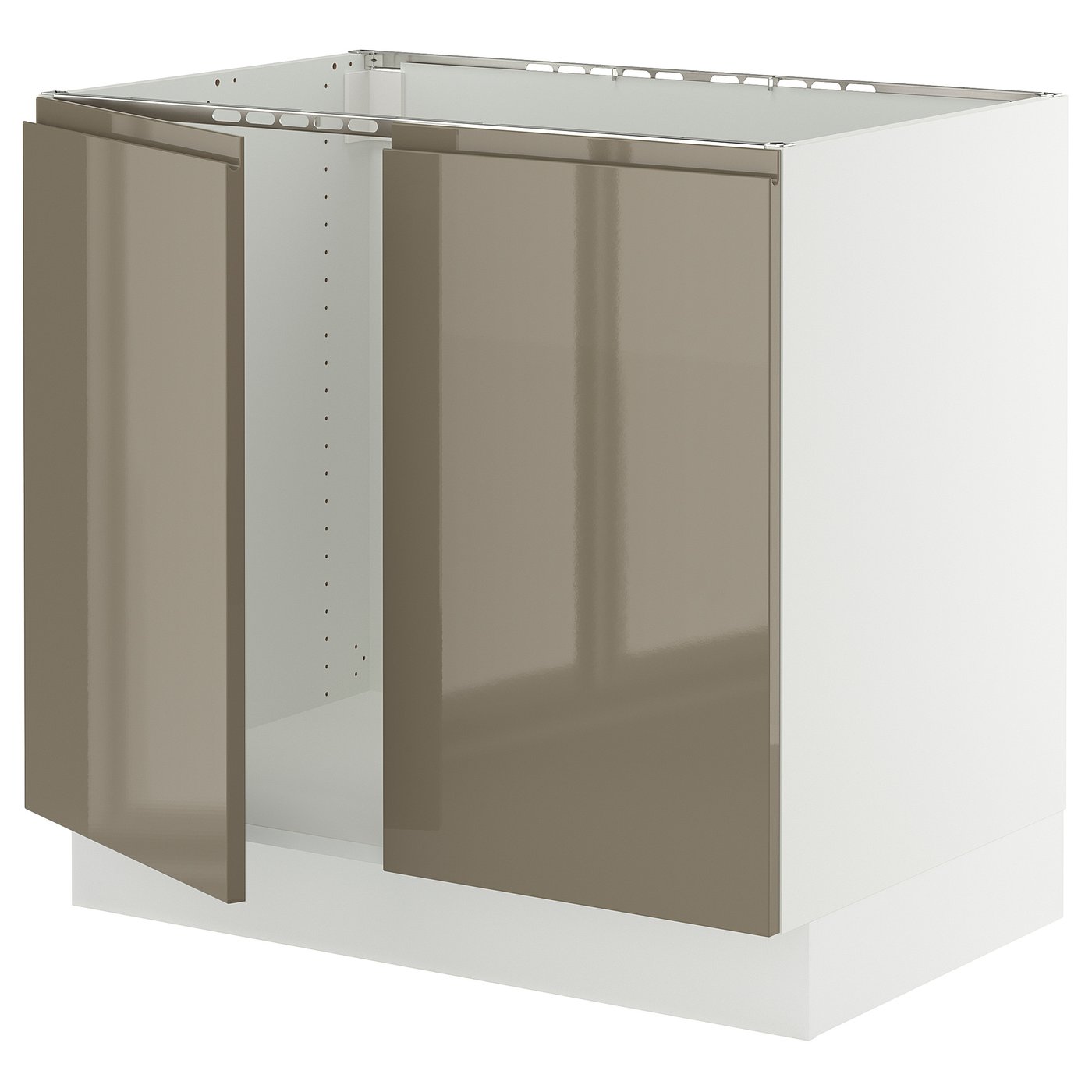 【IKEA】牛革ブラウンマット 最終価格！ LYDERSHOLM リーデルスホルム ラグ 平織り、室内/屋外用, ミディアム