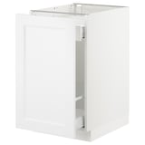 SEKTION Base cabinet for sorting + 1 door, white Maximera/Axstad matte white, 18x24x30 "