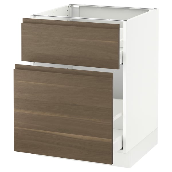 Sektion Base Cabinet P Out Storage Drawer White Maximera