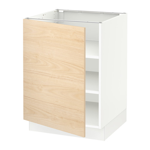 SEKTION Base with shelves Askersund light ash effect