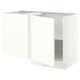 SEKTION Corner base cabinet with shelf, white/Aspudden matte white, 50x24x30 "
