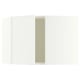 SEKTION Corner wall cabinet, white/Aspudden matte white, 26x15x20 "