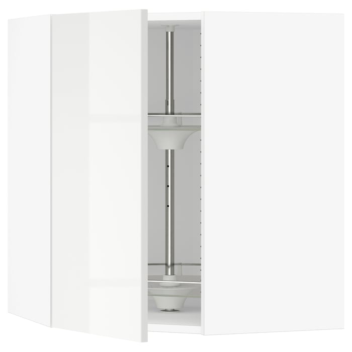SEKTION corner wall with carousel, white/Ringhult white
