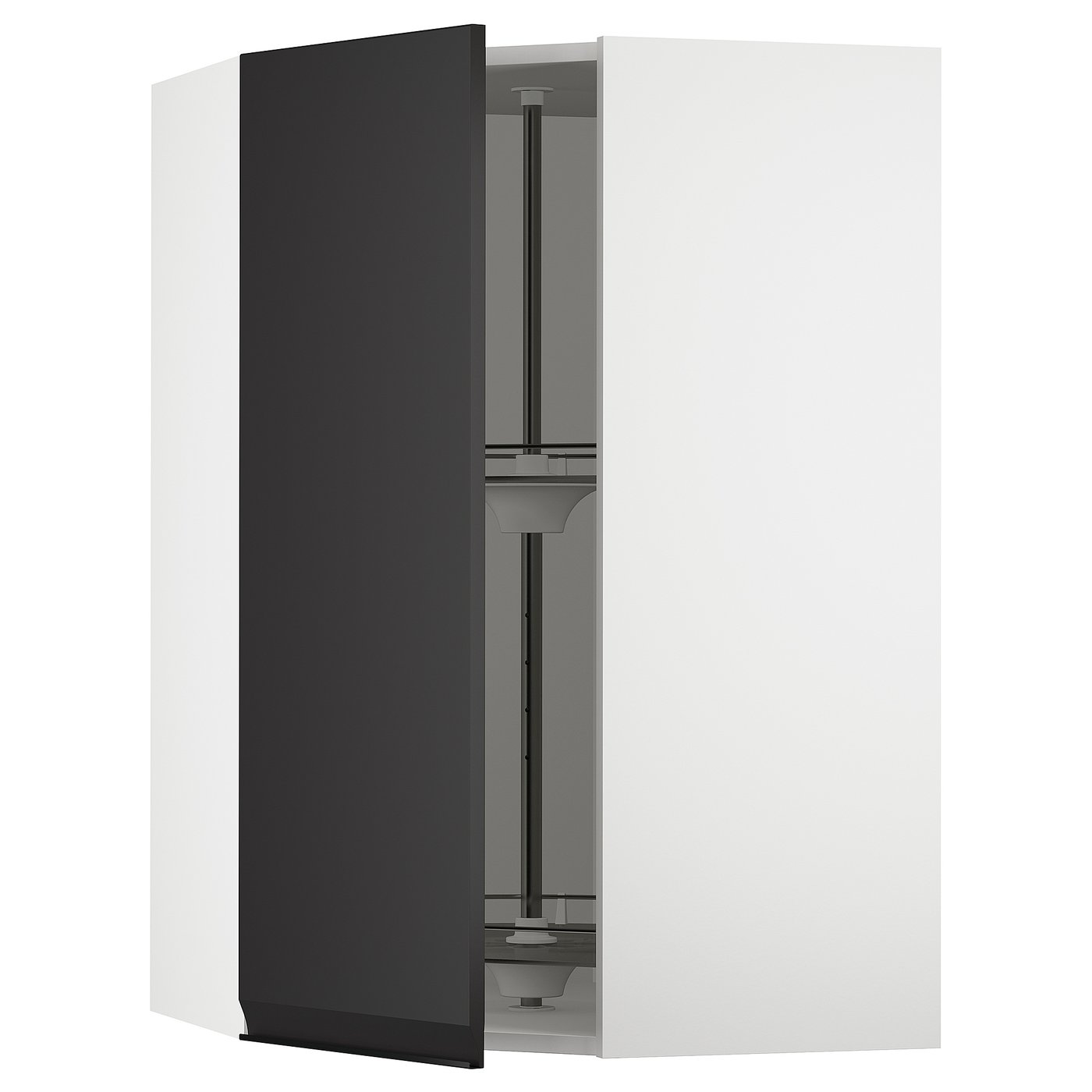 SEKTION corner wall with carousel, white/Upplöv matte