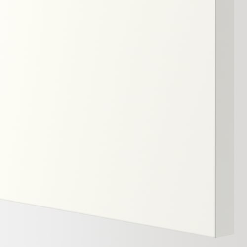 SEKTION corner wall with shelves, white/Vallstena white