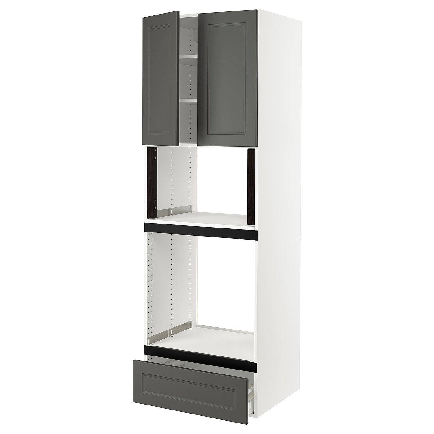 Sektion Hi Cb F Oven Micro W Drawer 2 Doors White Axstad Dark Gray Ikea Sektion Hi Cb F Oven Micro W Drawer 2 Doors White Axstad Dark Gray Ikea