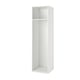 White SEKTION kitchen cabinet, tall, adjustable shelf, modern design.
